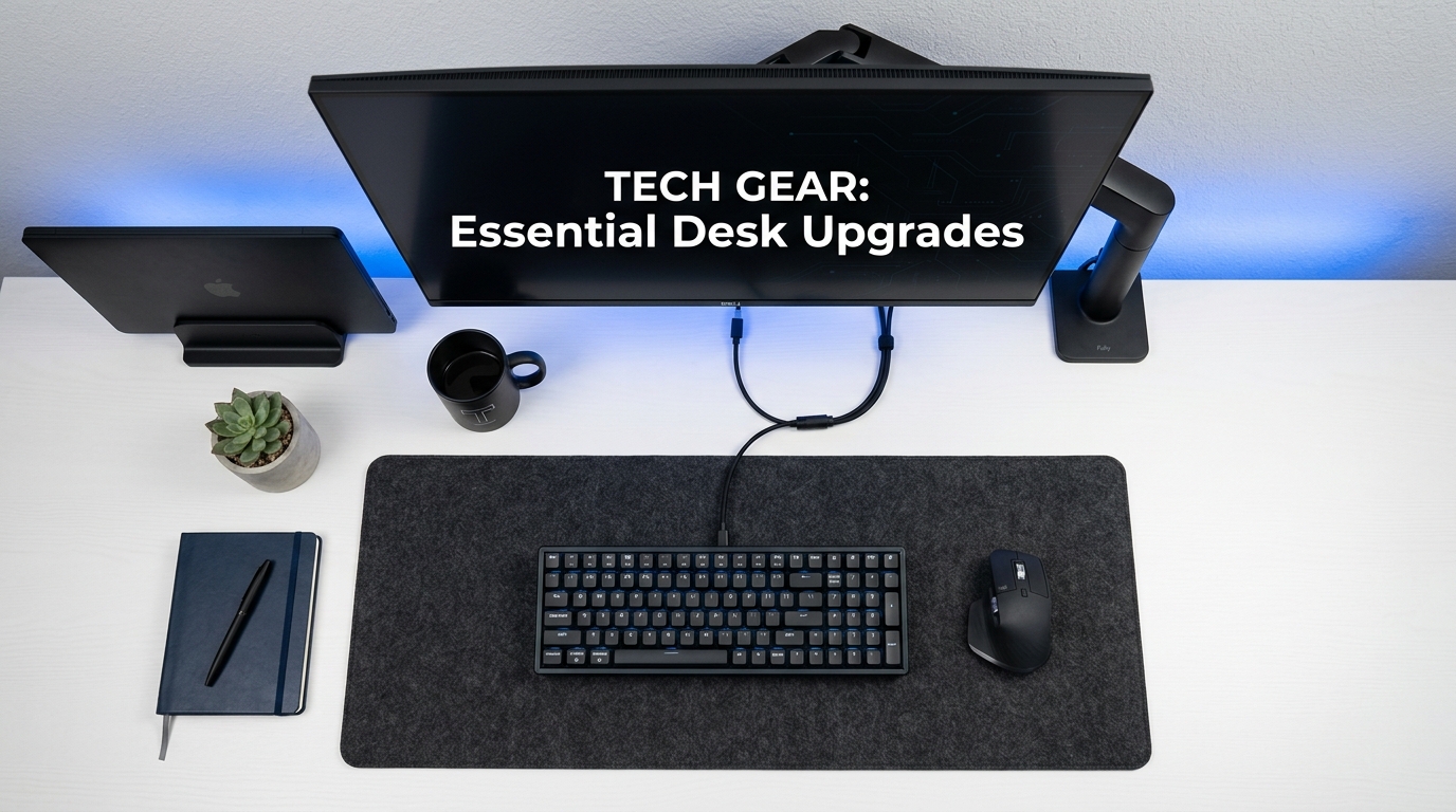Essential Desk Accessories for a Productive Workspace